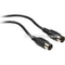 Hosa Technology MIDI to MIDI (STD) Cable (5', Black)