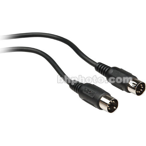 Hosa Technology MIDI to MIDI (STD) Cable (15', Black)