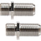 Hosa Technology Coaxial Video Cable RF Female to RF Female Adapter - 2 Pack