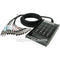 Hosa Technology SH12X425 SH Series Stage Box Snake with 12 3-Pin XLR Send and 4 TRS Return Channels- 25.0' (7.6 m)