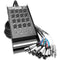 Hosa Technology SH16X450 SH Series Stage Box Snake with 16 3-Pin XLR Send and 4 TRS Return Channels- 50.0' (15.2 m)