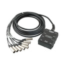 Hosa Technology SH 8X0 50 8-Channel Sub Snake Station with No Return (50 ft)