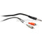 Hosa Technology Stereo 1/4" Male to 2 RCA Male Y-Cable (13.2')
