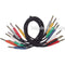 Hosa Technology Patchbay TT Male to TT Male Bantam Cable - 3' (set of 8)