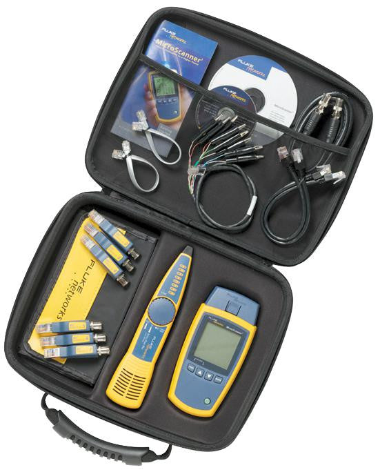 FLUKE NETWORKS MICROSCANNER 2 KIT Microscanner2 Network Cable Verifier and Tester Kit