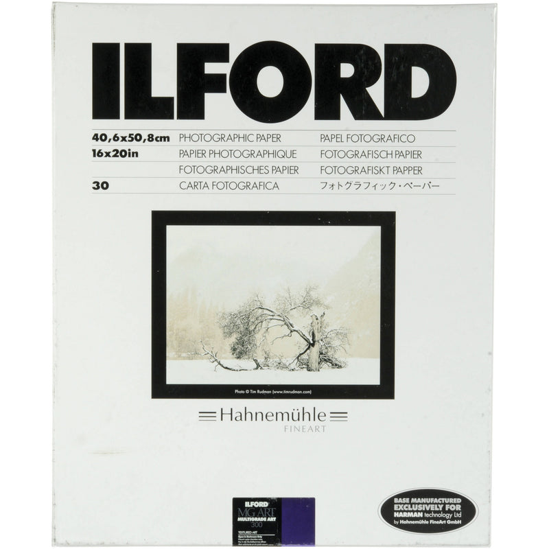 Ilford Multigrade Art 300 Paper (16 x 20", 30 Sheets)