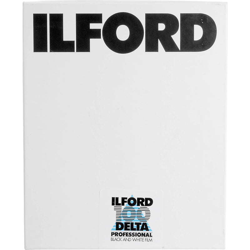 Ilford Delta-100 Professional 4x5" 100 Sheets Black & White Negative (Print) Film (ISO-100)