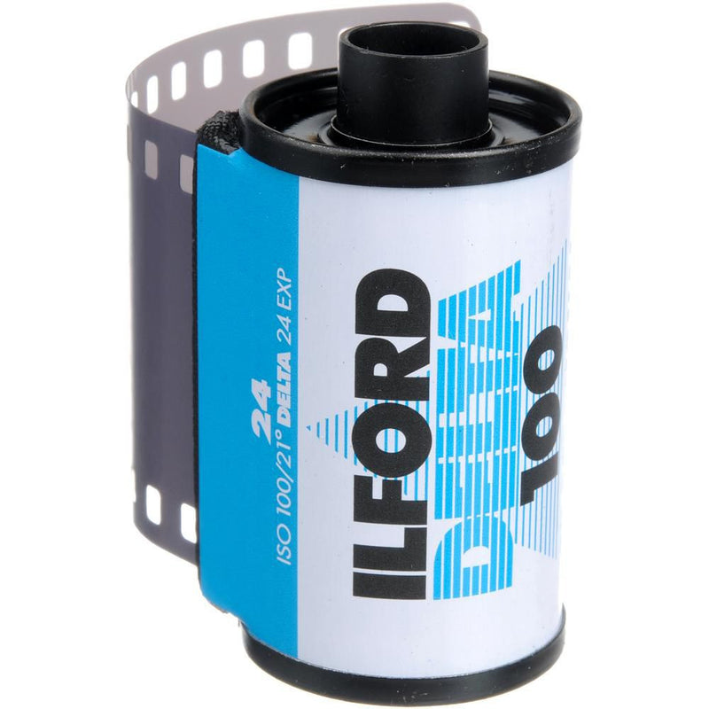 Ilford Delta 100 Professional Black and White Negative Film (35mm Roll Film, 24 Exposures)