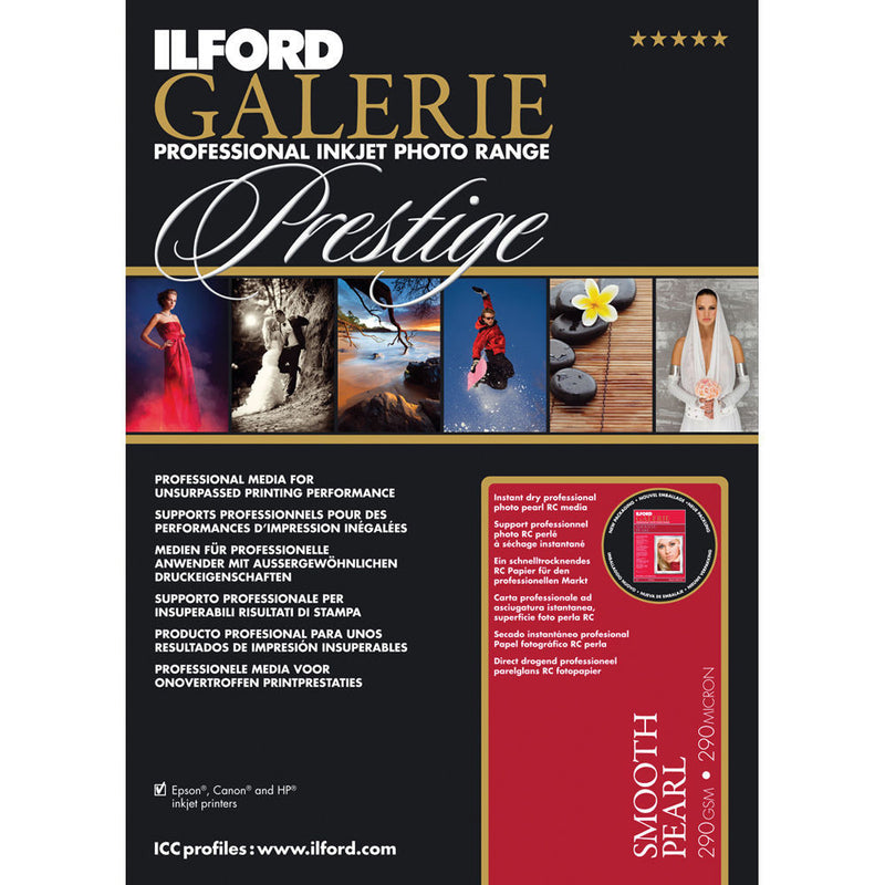 Ilford Galerie Prestige Smooth Pearl (5.0x7.0" - 100 Sheets)