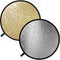 Impact Collapsible Circular Reflector Disc - Gold/Silver - 12"
