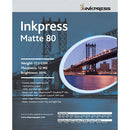 Inkpress Media Duo Matte 80 Paper (8 x 10", 50 Sheets)