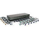 IOGEAR 16-Port PS/2 USB Combo KVM Switch Kit with Sixteen KVM Cables