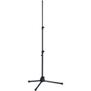 K&M 19900B Telescoping Microphone Stand and Tripod Base - Measures 24.60 to 58.26" (625 to 1480mm) (Black)