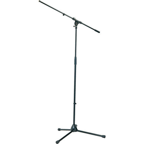 K&M 21020 Tripod Microphone Stand with Boom (Black)