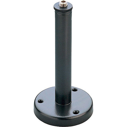 K&M 221A Microphone Flange Mount with 6 Inch Tube and 5/8" Thread