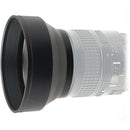 Kaiser 77mm 3-in-1 Rubber Lens Hood
