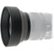 Kaiser 77mm 3-in-1 Rubber Lens Hood
