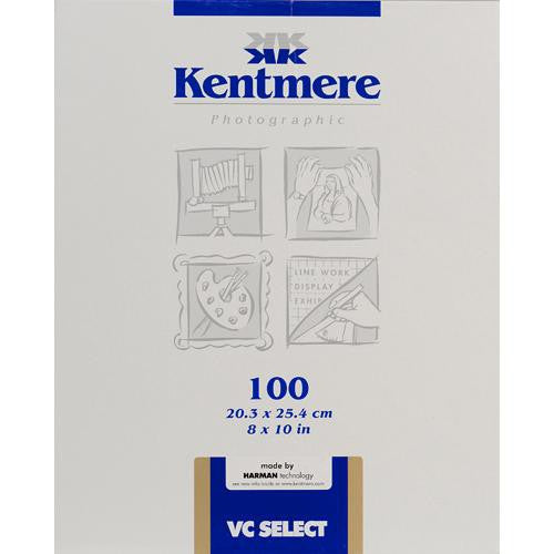 Kentmere Select Variable Contrast Resin Coated Paper (8 x 10", Glossy, 100 Sheets)