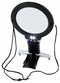 LIGHTCRAFT LC1850 Neck & Desk LED Magnifier with 4" Lens, 2x & 6x Magnification