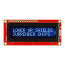 SparkFun Basic 16x2 Character LCD - White on Black, 5V (with Headers)