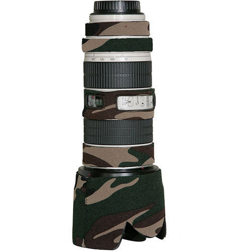 LensCoat Lens Cover for the Canon 70-200mm f/4 Non-IS Lens (Forest Green)