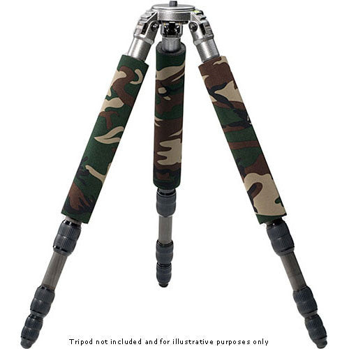 LensCoat LegCoat Tripod Leg Protectors (Forest Green, 3 Pack)