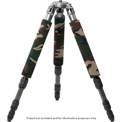 LensCoat LegCoat Tripod Leg Protectors (Forest Green, 3 Pack)