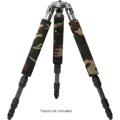 LensCoat LegCoat Tripod Leg Protectors (Forest Green, 3 Pack)