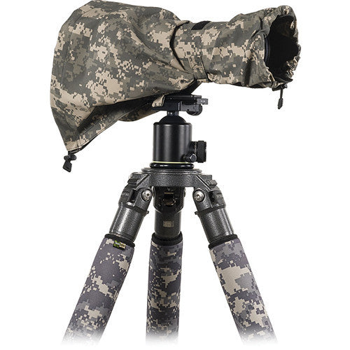 LensCoat RainCoat RS (Rain Sleeve) (Medium, Digital Camo)