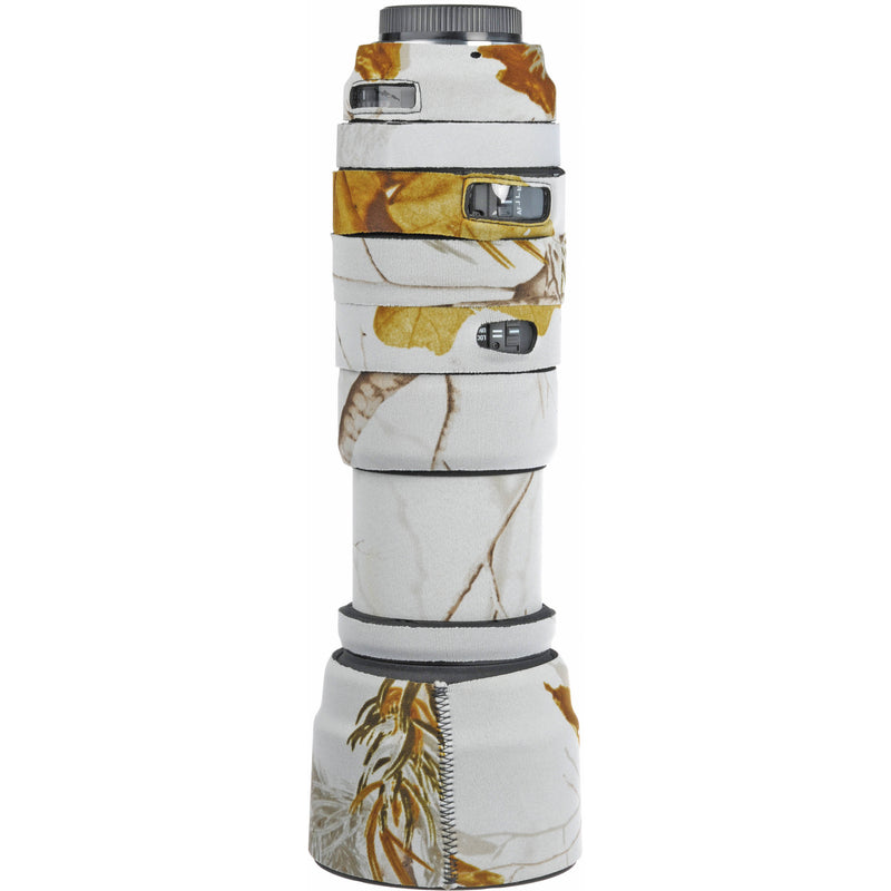 LensCoat Lens Cover For the Sigma 120-400mm DG OS Lens (Realtree AP Snow)