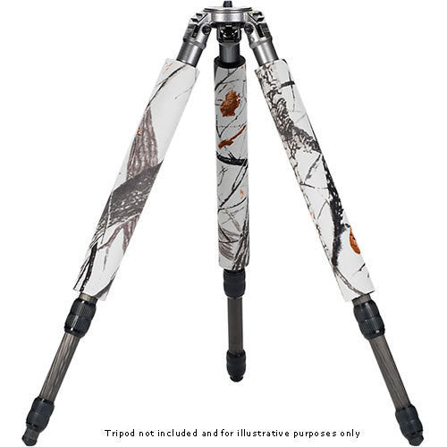 LensCoat LegCoat Tripod Leg Protectors For Gitzo 1227 (Realtree Snow)