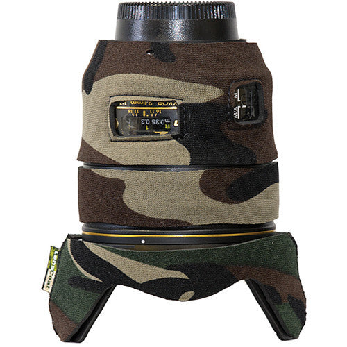 LensCoat Lens Cover for Nikon 24mm f/1.4G ED AF-S Lens (Forest Green)