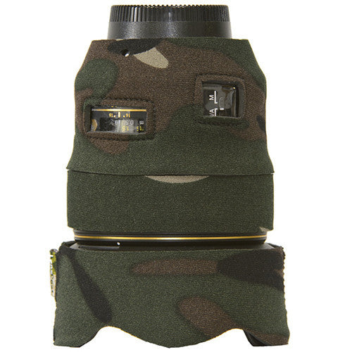 LensCoat Lens Cover for Nikon 35mm f/1.4G ED AF-S Lens (Forest Green)