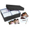Lineco 613-1512 Bulk Photo Storage Box (Without Envelopes, 15.5 x 12 x 5", Black)
