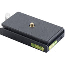 Linhof Quickfix II Large Quick-Release Adapter with Plate & Bubble Levels