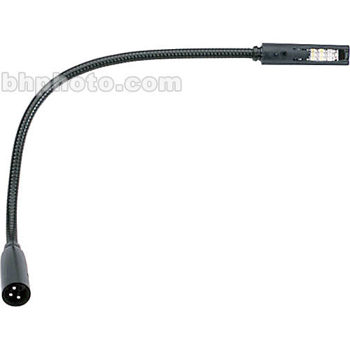 Littlite 12X-LED - LED Gooseneck Lamp with 3-pin XLR Connector (12-inch)