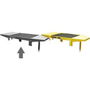 Luxor Drop Leaf Set for AVJ42 Adjustable Height Table (Black)