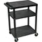 Luxor 34" LP Table w/Electric (Black)