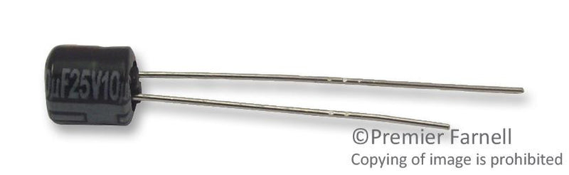 PANASONIC ELECTRONIC COMPONENTS ECEA1EKS330 Electrolytic Capacitor, 33 &micro;F, 25 V, KS Series, &plusmn; 20%, Radial Leaded, 6.3 mm