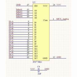 Tanotis - SparkFun 16 Channel Multiplexer SMD ICs - 5