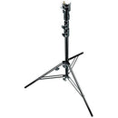 Manfrotto Aluminum Senior Stand with Leveling Leg (Black, 10.3')