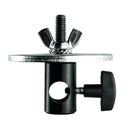 Manfrotto 16mm Female Adapter with 3/8" Screw and 80mm Disc