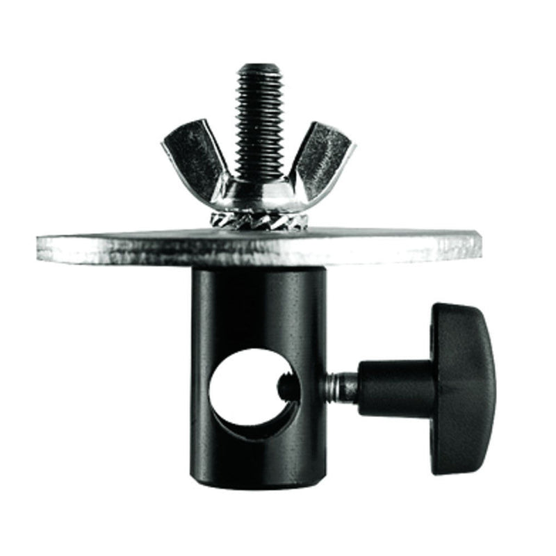 Manfrotto 16mm Female Adapter with 3/8" Screw and 80mm Disc