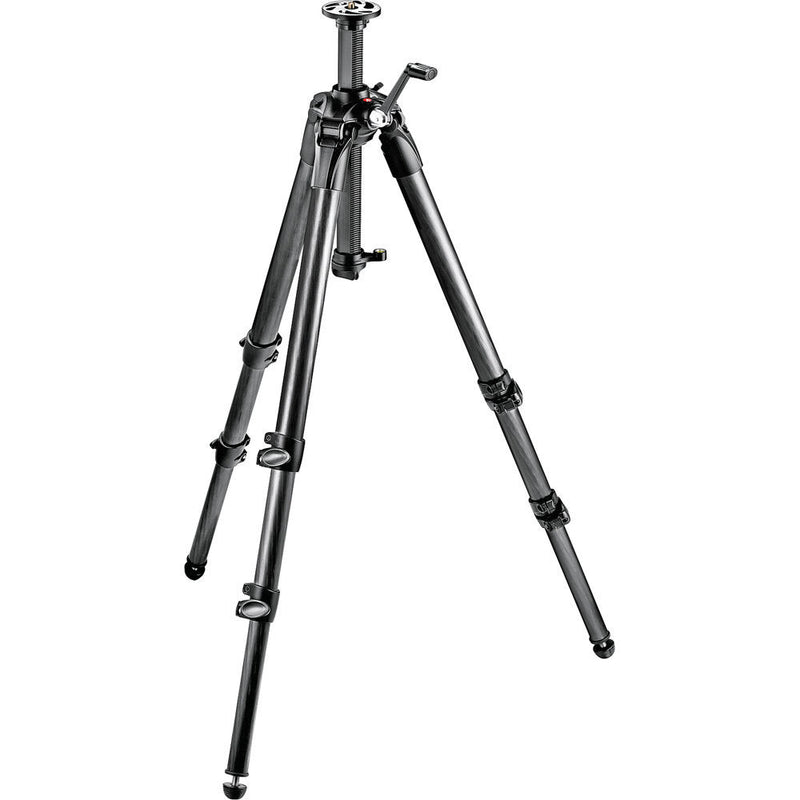 Manfrotto MT057C3-G 057 Carbon Fiber Tripod with Geared Center Column