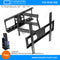 Tanotis - Tanotis Imported Swivel Tilt Heavy Duty Dual Arm Full Motion TV Wall mount for LCD/LED Plasma TV's upto 32" to 55" inch for Flat Wall or Corner mounting with VESA upto 400 MM x 400 MM - 1