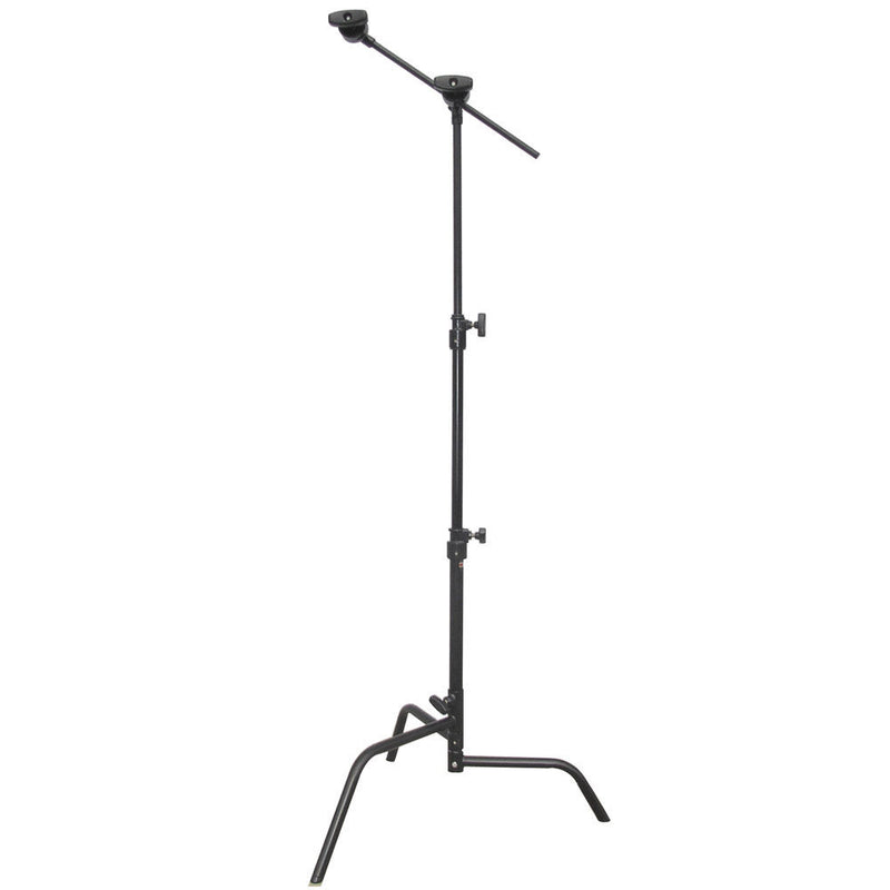 Matthews Hollywood 20" C-Stand with Sliding Leg Grip Head and Arm, Black - 5.25'