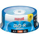 Maxell DVD-R 4.7GB Write-Once, 16x Recordable Disc (Spindle Pack of 25)