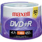 Maxell DVD+R 4.7GB, 16x, Write-Once Recordable Disc (Spindle Pack of 50)