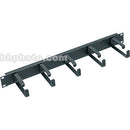 Middle Atlantic HCM-1D 1-Space Horizontal Cable Manager, D-Ring Style