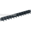 Middle Atlantic HCM-1 1-Space Horizontal Cable Manager, Micro-Clip Style